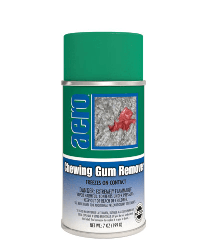 A can of chewing gum remover